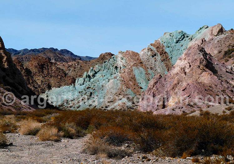 Cerro Siete Colores, Uspallata cerro siete colores uspallata
