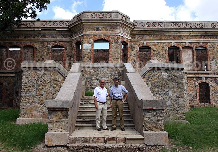 Jorge Fuchs et Alain d’Etigny, château San Carlos, Concordia Jorge Fuchs et Alain d'Etigny, château San Carlos, Concordia