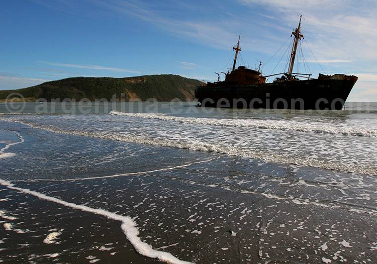 Epave du Desdemona, Cap San Pablo, Terre de Feu Epave du Desdemona, Cap San Pablo, Terre de Feu