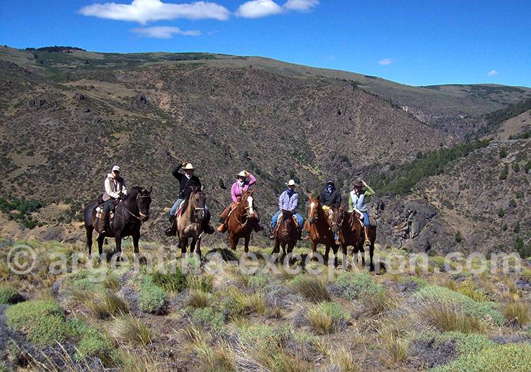 Excursion équestre à l'estancia Quillén Excursion équestre à l'estancia Quillén