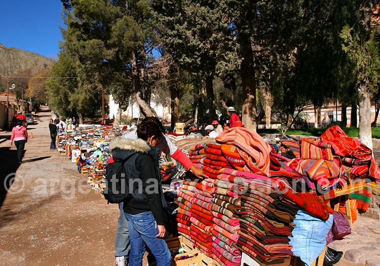 Artisanat à Purmamarca Artisanat à Purmamarca