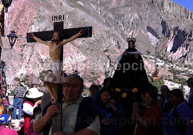 Procession du vendredi Saint à Iruya Procession du vendredi Saint à Iruya