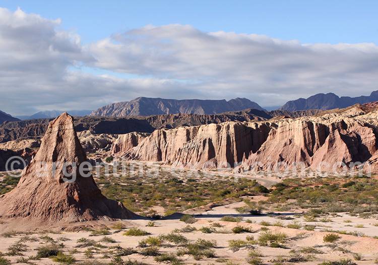 Paysages de la Quebrada de las Conchas Paysages de la Quebrada de las Conchas