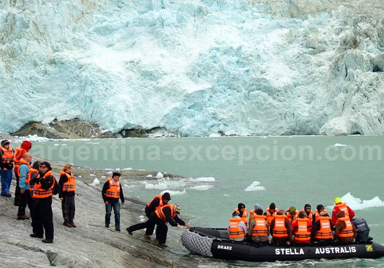 Glacier Pia, Patagonie Glacier Pia, Patagonie