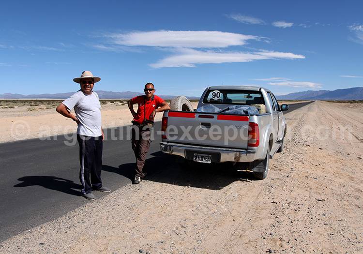 Sur la 40 entre Amaicha del Valle et Villa Union Sur la 40 entre Amaicha del Valle et Villa Union