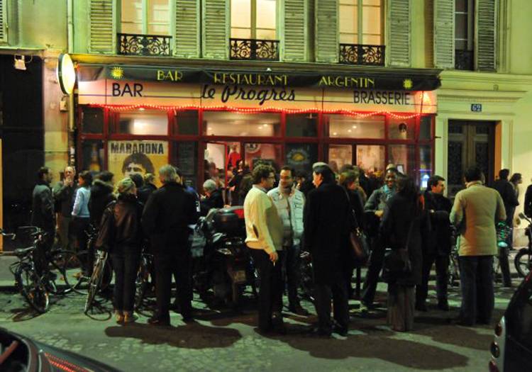Le Progrès. Crédit Facebook/LE PROGRES Bar – Restaurant Argentin Paris Le Progrès