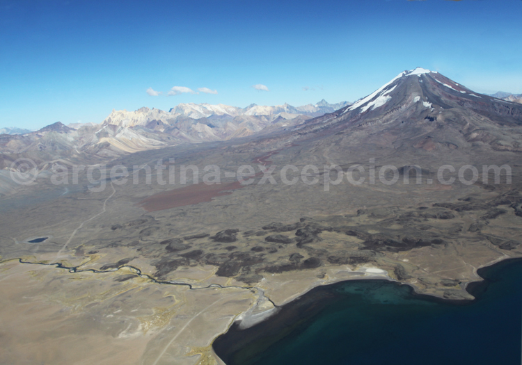 Volcan Maipó, Lagune Diamante Volcan Maipó, Lagune Diamante
