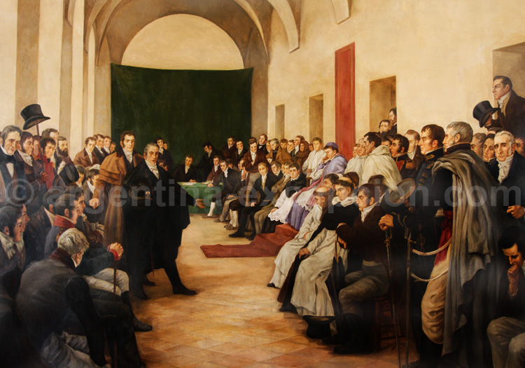 L'initiation de la révolution de mai 1810. Musée du Cabildo, Argentine L'initiation de la révolution de mai 1810. Musée du Cabildo, Argentine