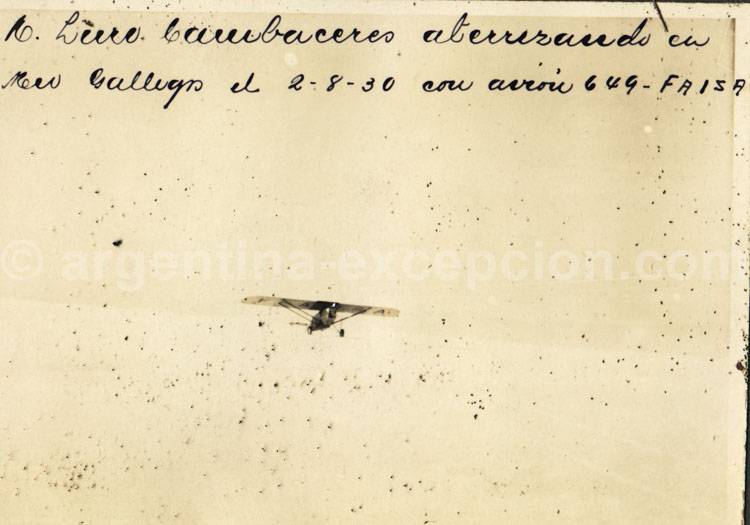 Cambaceres à Rio Gallegos. Archive Gilbert Pellaton Cambaceres à Rio Gallegos. Archive Gilbert Pellaton