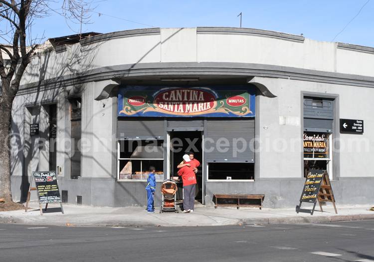 Cantina, quartier de Barracas Cantina, quartier de Barracas