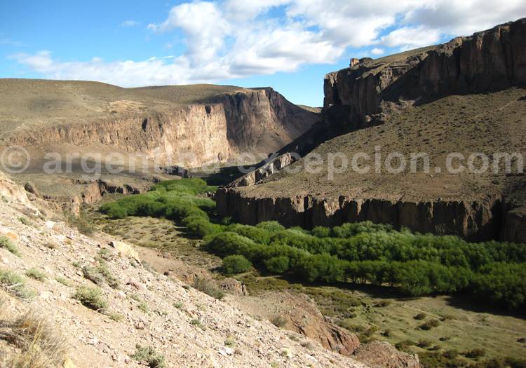 Canyon Pinturas, Patagonie, Santa Cruz Canyon Pinturas, Patagonie, Santa Cruz