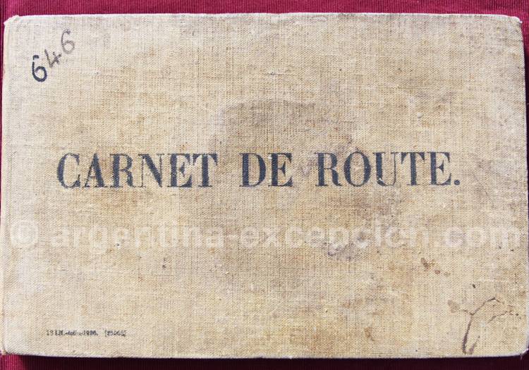 Carnet de vol, musée aéronautique de Moron Carnet de vol, musée aéronautique de Moron