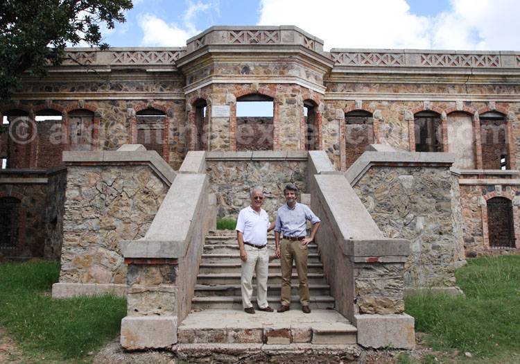 Château de San Carlos, Concordia Jorge Fuchs et Alain d'Etigny, mars 2012 Château de San Carlos, Concordia Jorge Fuchs et Alain d'Etigny, mars 2012