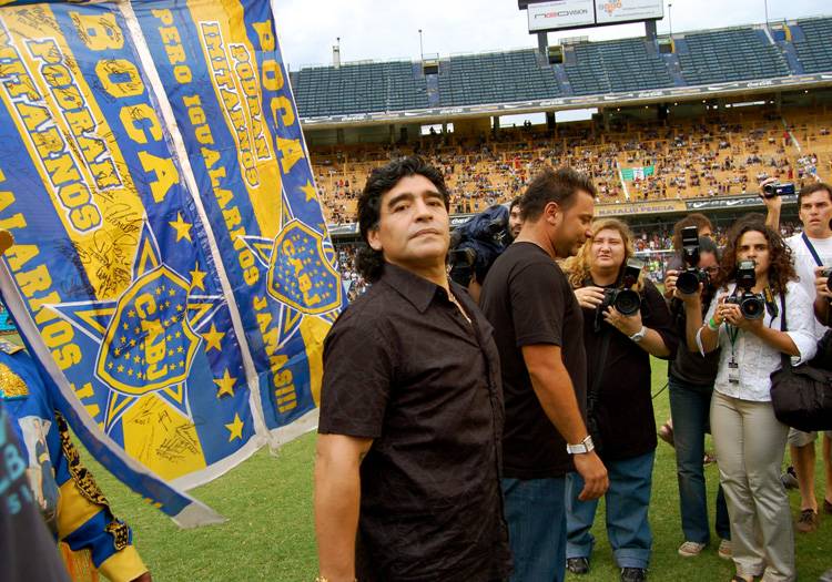 Diego Maradona - Licence CC Flickr/Joelr Diego Maradona - Licence CC Flickr/Joelr
