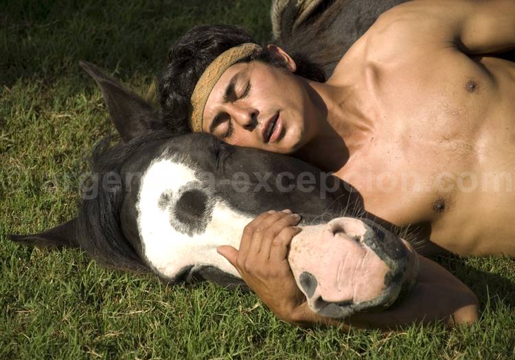 Domptage à l'estancia Bamba de Areco Domptage à l'estancia Bamba de Areco