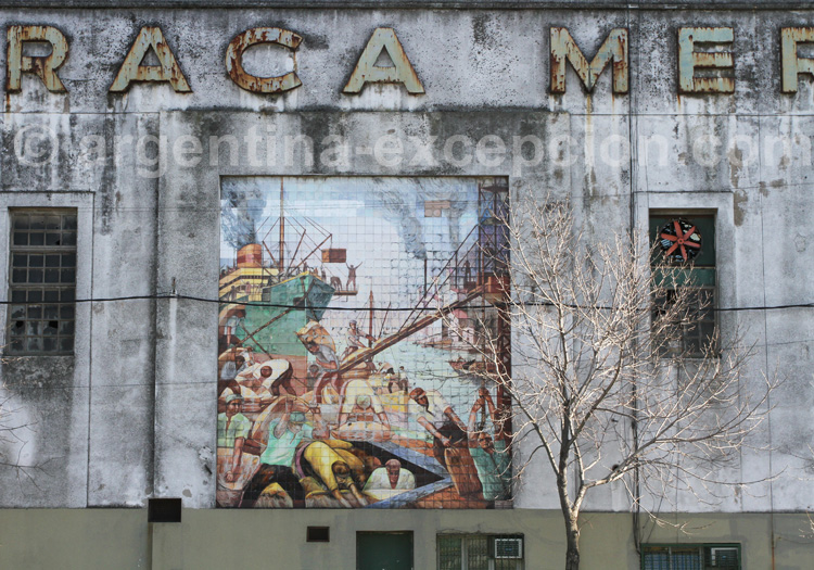 Fresque murale de Quinquela Martin Fresque murale de Quinquela Martin