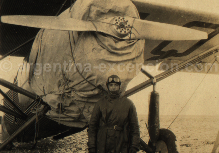 Le froid en Patagonie. Archive Gilbert Pellaton Le froid en Patagonie. Archive Gilbert Pellaton