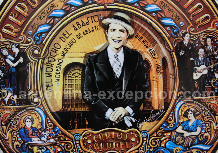 Illustration de Carlos Gardel Illustration de Carlos Gardel