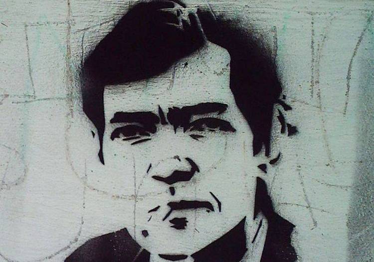 Julio Cortazar sur les murs de Buenos Aires Julio Cortazar sur les murs de Buenos Aires