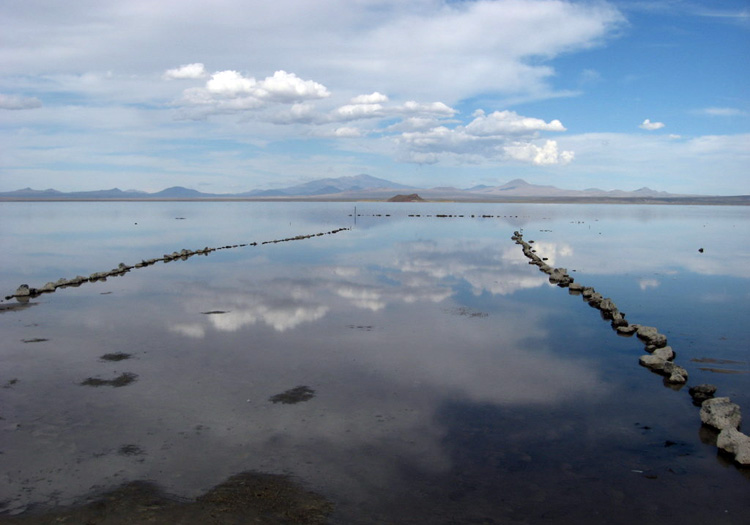 Laguna Llancanelo. Crédit CC Flickr NUCO Laguna Llancanelo. Crédit CC Flickr NUCO