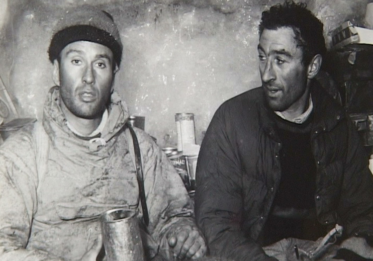 Lionel Terray et Guido Magnone Lionel Terray et Guido Magnone