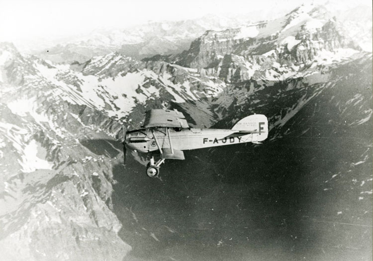 Vol en Potez 25 Vol en Potez 25