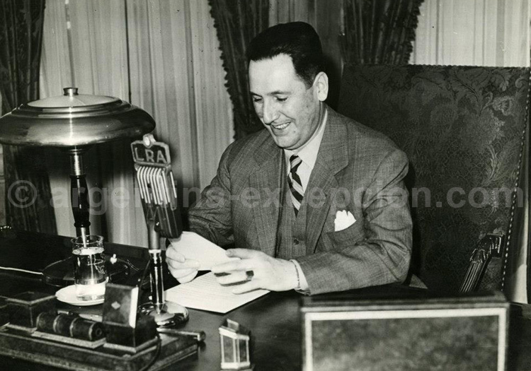 Le Président argentin Juan Perón Le Président argentin Juan Perón