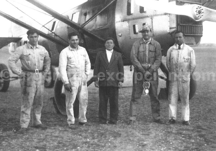 San Antonio Oeste, Laté 25 et baroaltimètre, Archive Abel Molas San Antonio Oeste, Laté 25 et baroaltimètre, Archive Abel Molas