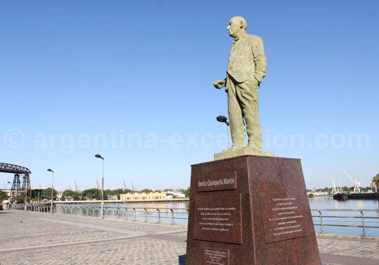Statue de Quinquela Martín, La Boca Statue de Quinquela Martín, La Boca