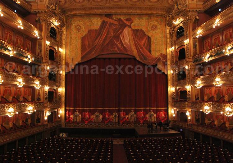 Scène du théâtre Colón Scène du théâtre Colón