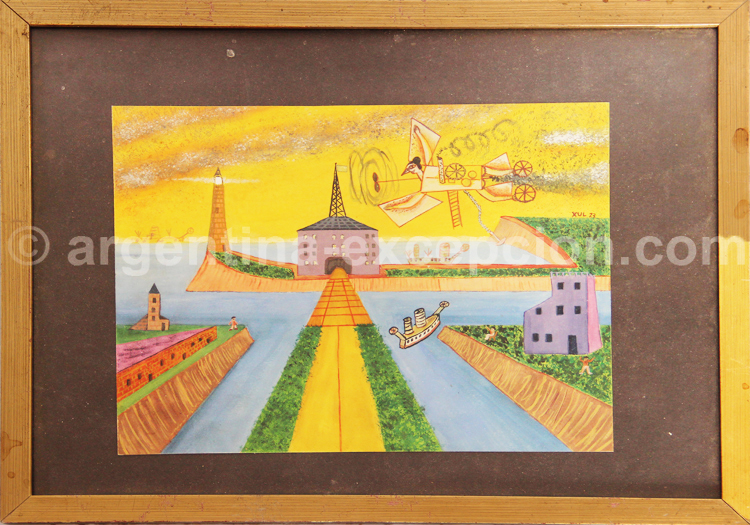 Peinture Xul Solar 1923 Peinture Xul Solar 1923