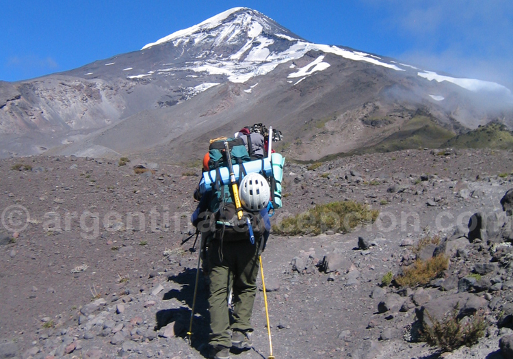 Ascension volcan Lanín Ascension volcan Lanín