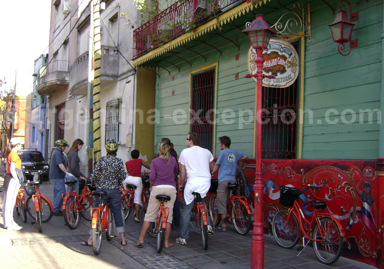 Visite de La Boca à bicyclette Visite de La Boca à bicyclette