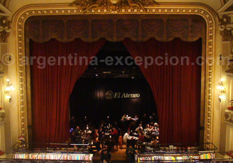 Café Ateneo Grand Splendid, Recoleta cafe librairie ateneo buenos aires