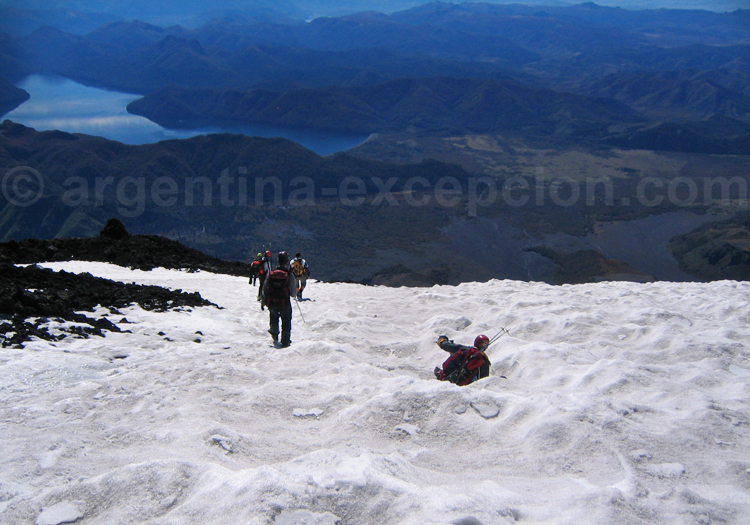 Redescente du Mont Tronador Redescente du Mont Tronador