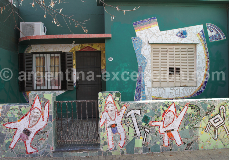 Mosaïques, quartier Barracas Mosaïques, quartier Barracas