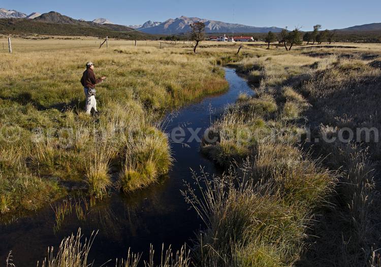 Pêche en Patagonie, estancia Tres Valles Pêche en Patagonie, estancia Tres Valles