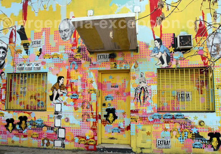 Mur de street Art à Palermo, Buenos Aires Street Art Palermo