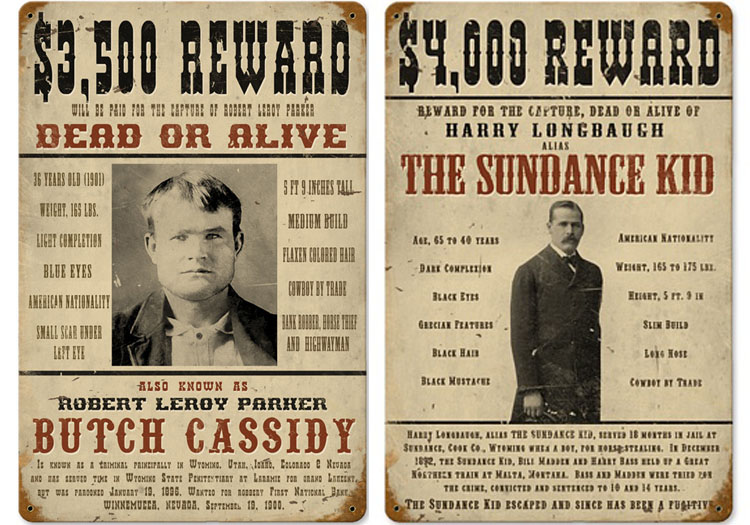 Recherche de Butch et Sundance Recherche de Butch et Sundance