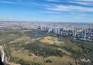 Vue aérienne de Buenos Aires