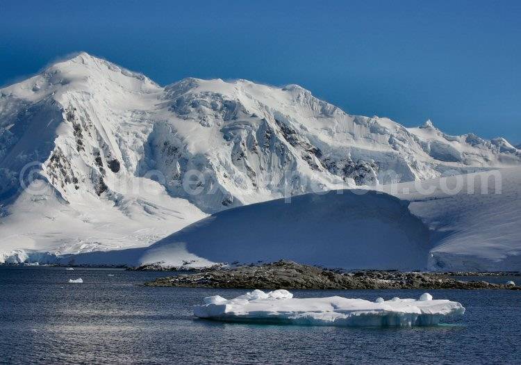 Paysade d’Antarctique antarctique