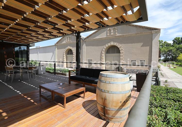 Bodega Casarena, vallée Lujan de Cuyo, Argentine Bodega Casarena, vallée Lujan de Cuyo, Argentine