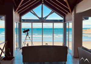 Vue Golfe Nuevo hôtel las Restingas