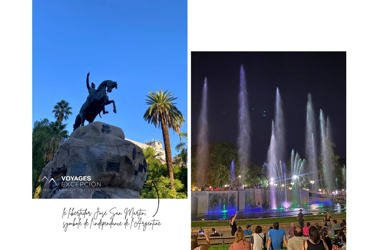 Visite de la ville de Mendoza, en Argentine Visite de la ville de Mendoza, en Argentine