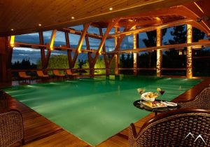 Piscine hôtel d'exception Los Alamos Patagonie Piscine hôtel d'exception Los Alamos Patagonie