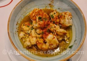 Gambas al ajillo