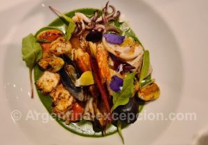 Plat argentin à base de produits de la mer