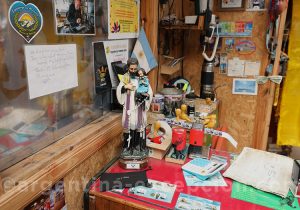 Décoration du bureau de poste Terre de Feu