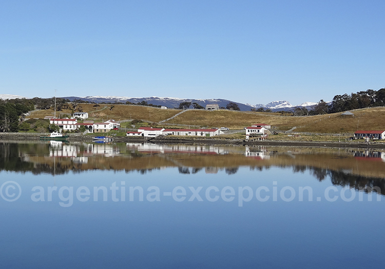 Estancia Harbertonau au bord du Beagle Estancia Harbertonau au bord du Beagle