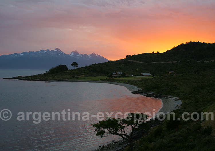 Géographie du parc national Terre de Feu Géographie du parc national Terre de Feu